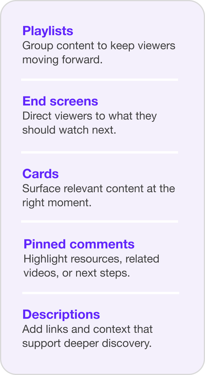 YouTube content marketing performance metrics